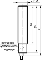 Габариты ODG A42A5-43N-R5-LZ